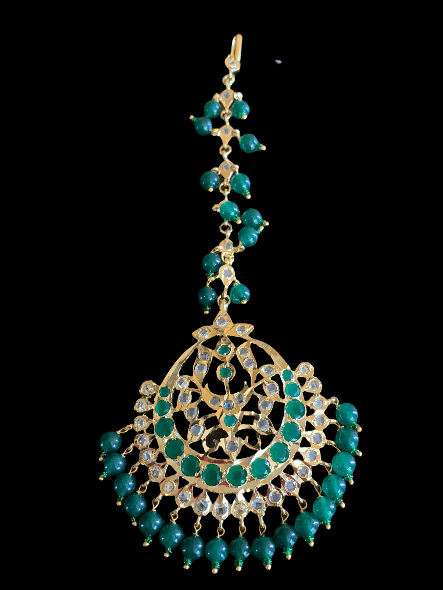 DJTK179 Hira tika - emerald  ( READY TO SHIP )