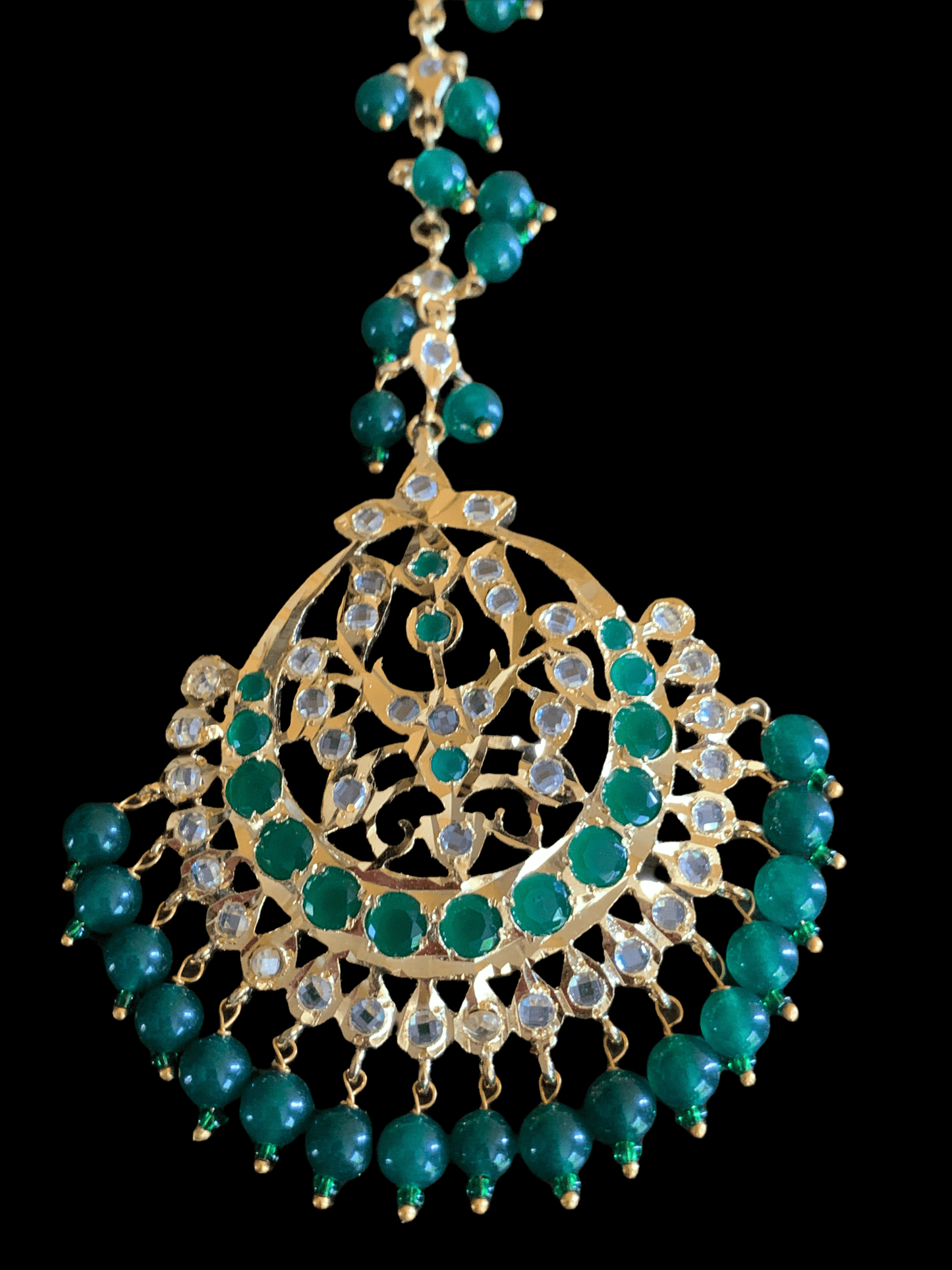 DJTK179 Hira tika - emerald  ( READY TO SHIP )