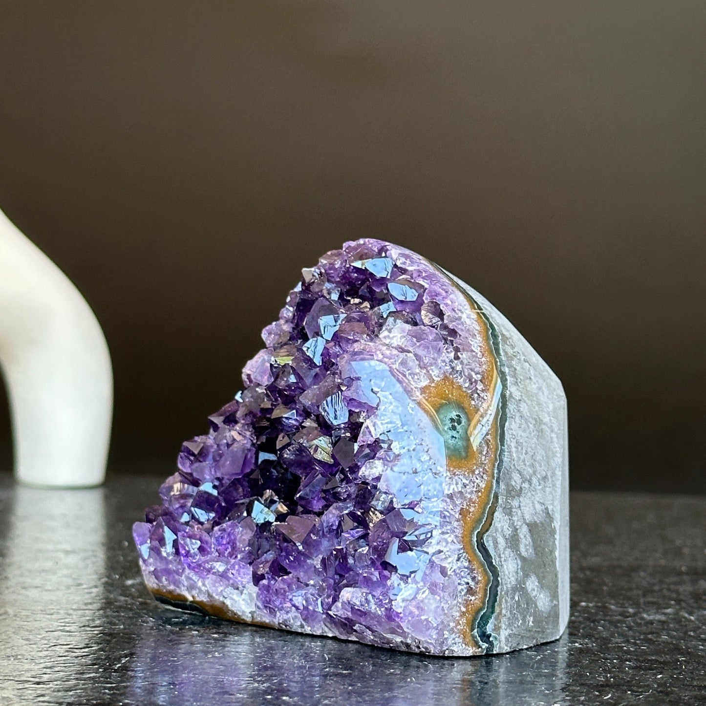 Amethyst for home decor, polished amethyst