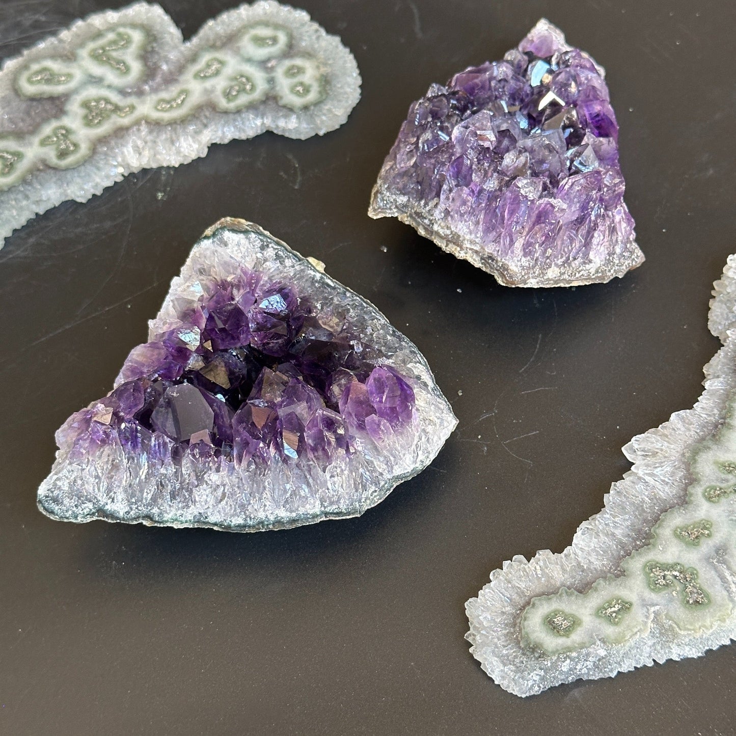 Amethyst clusters for home decor, large crystals amethyst clusters