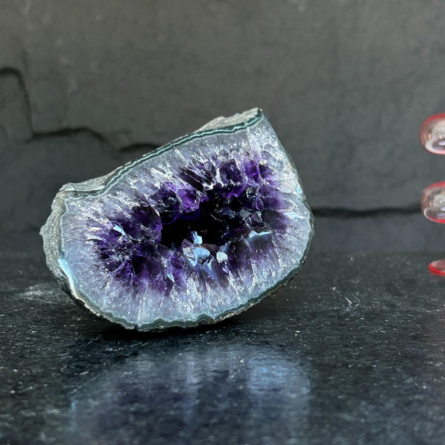 Large crystal amethyst
