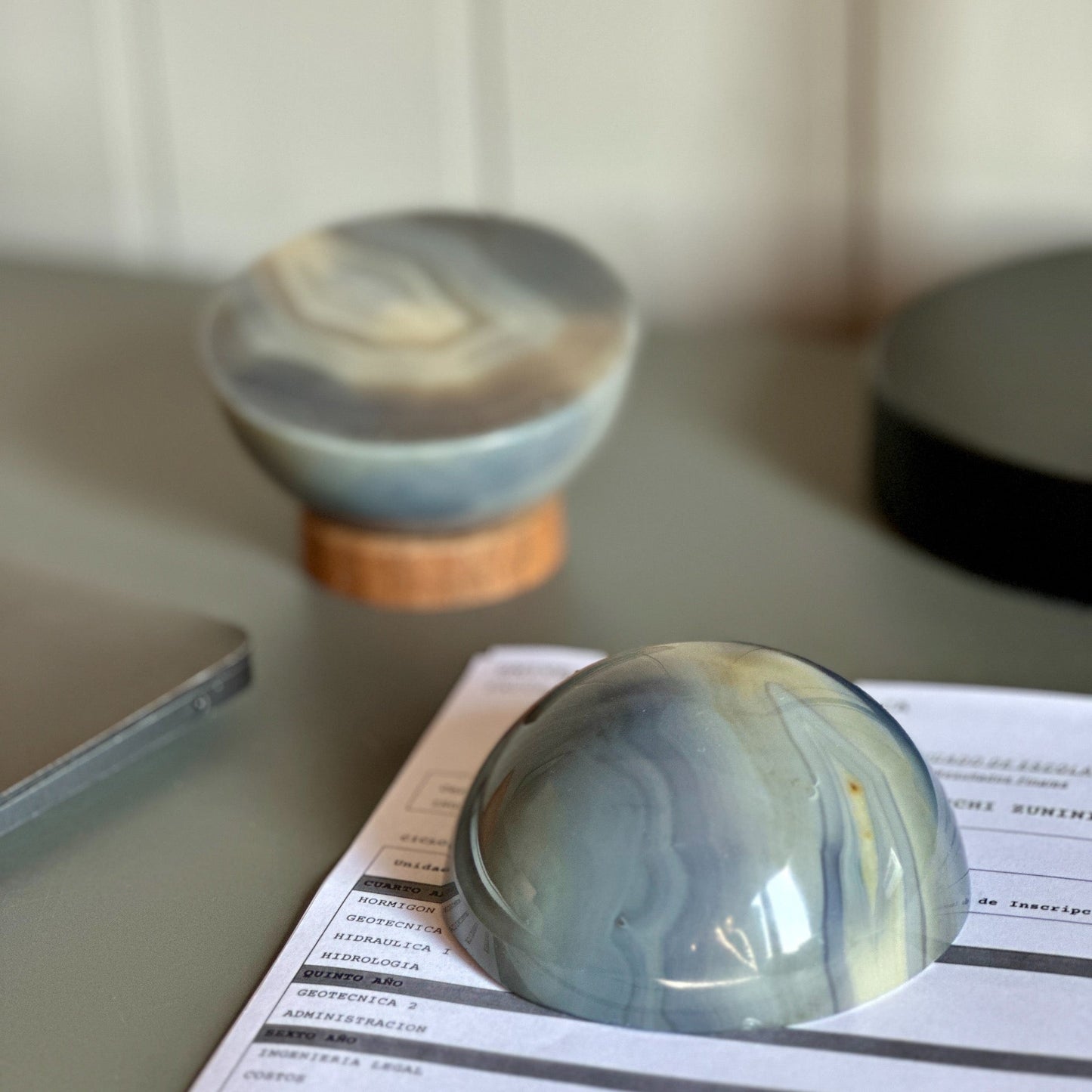 Semiprecious stone, Natural Crystal Desk Ornament