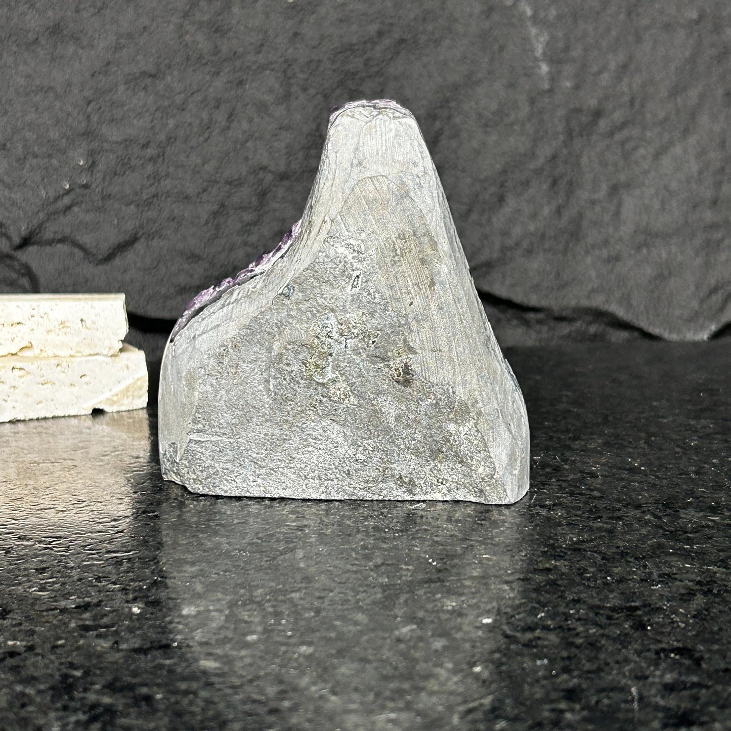 Amethyst druzy stone, extra large amethyst geode