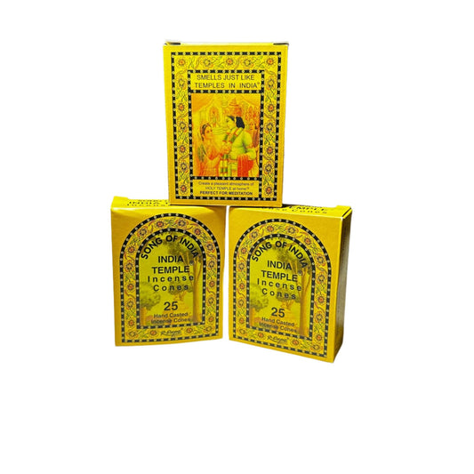 Song of India Temple Incense Cones