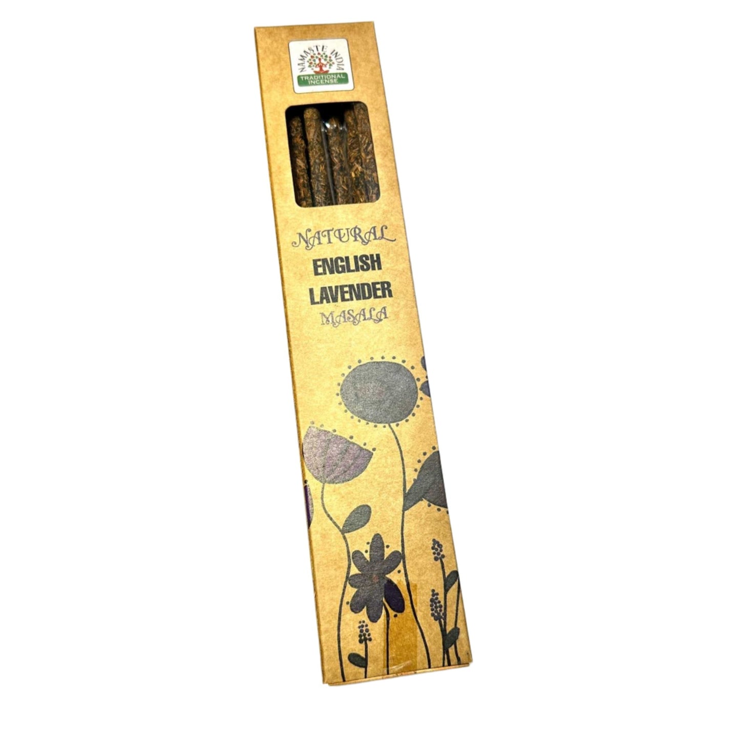 Natural English Lavender - Masala Incense Stick - Namaste India