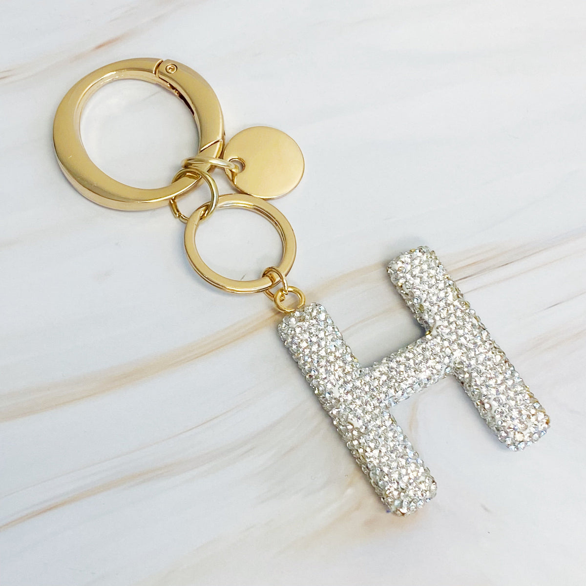 It Girl Glam Initial Key Chain