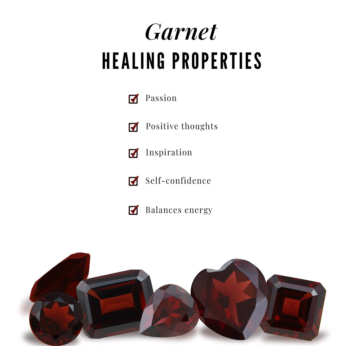 4 Carat Heart Shape Garnet Solitaire Pendant Necklace