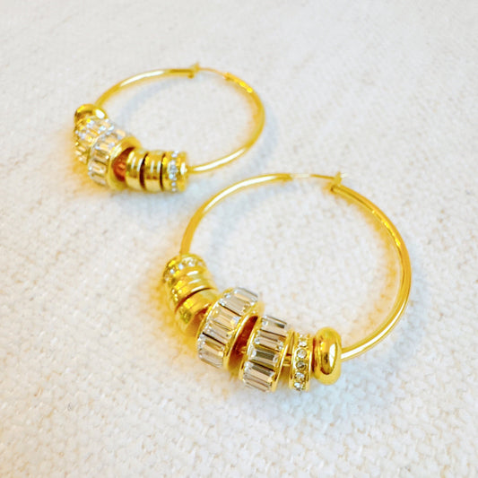 Glam Eden Hoop Earrings