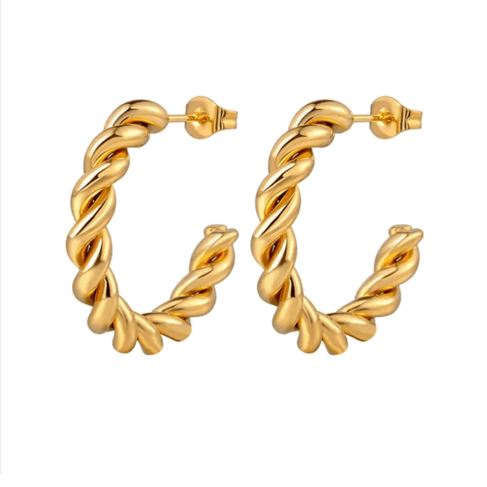 Rope Hoop Earrings – Perfect for Any Occasion