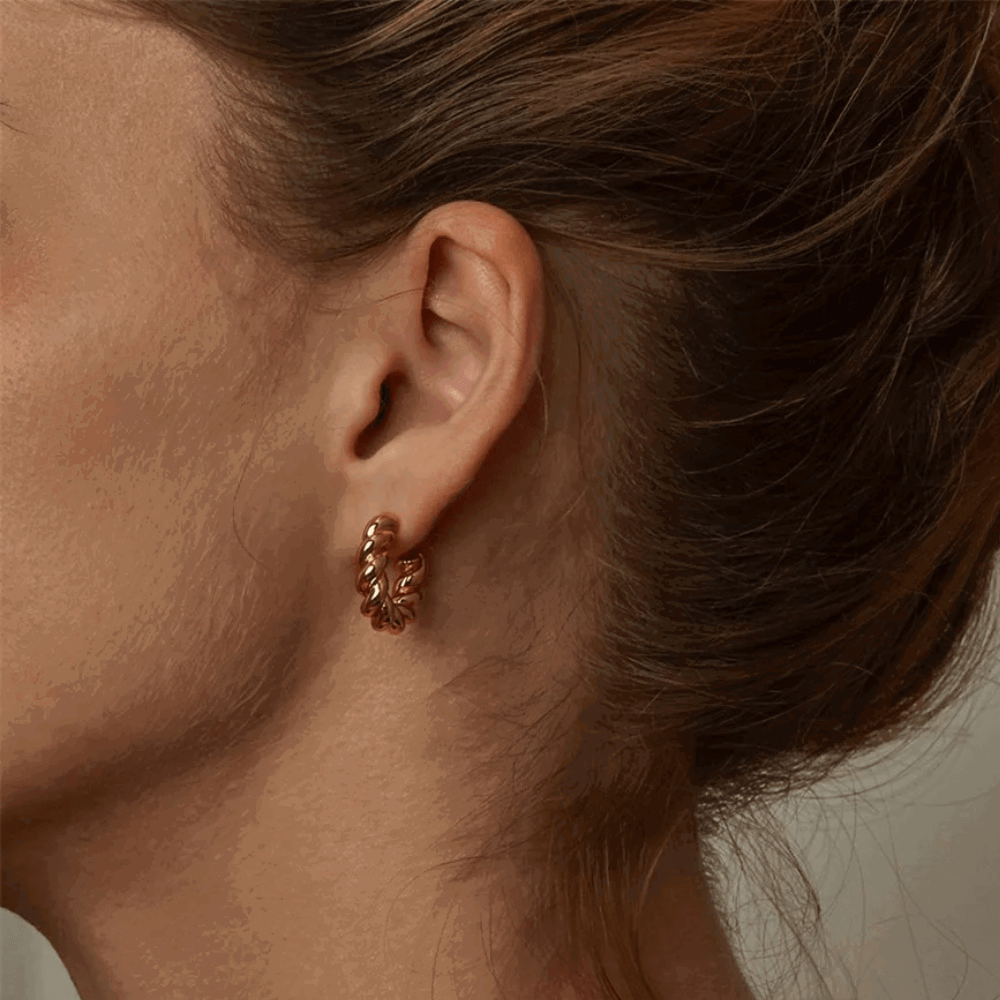 Rope Hoop Earrings – Perfect for Any Occasion