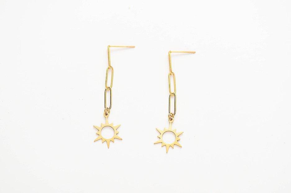 Star Dangle Earrings