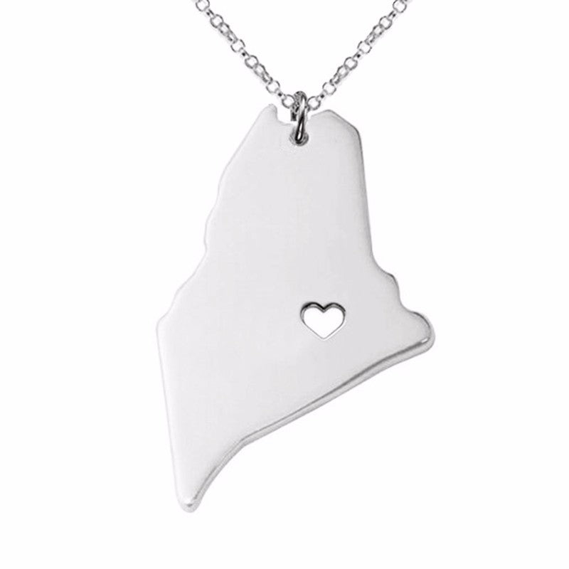 Maine State Necklace