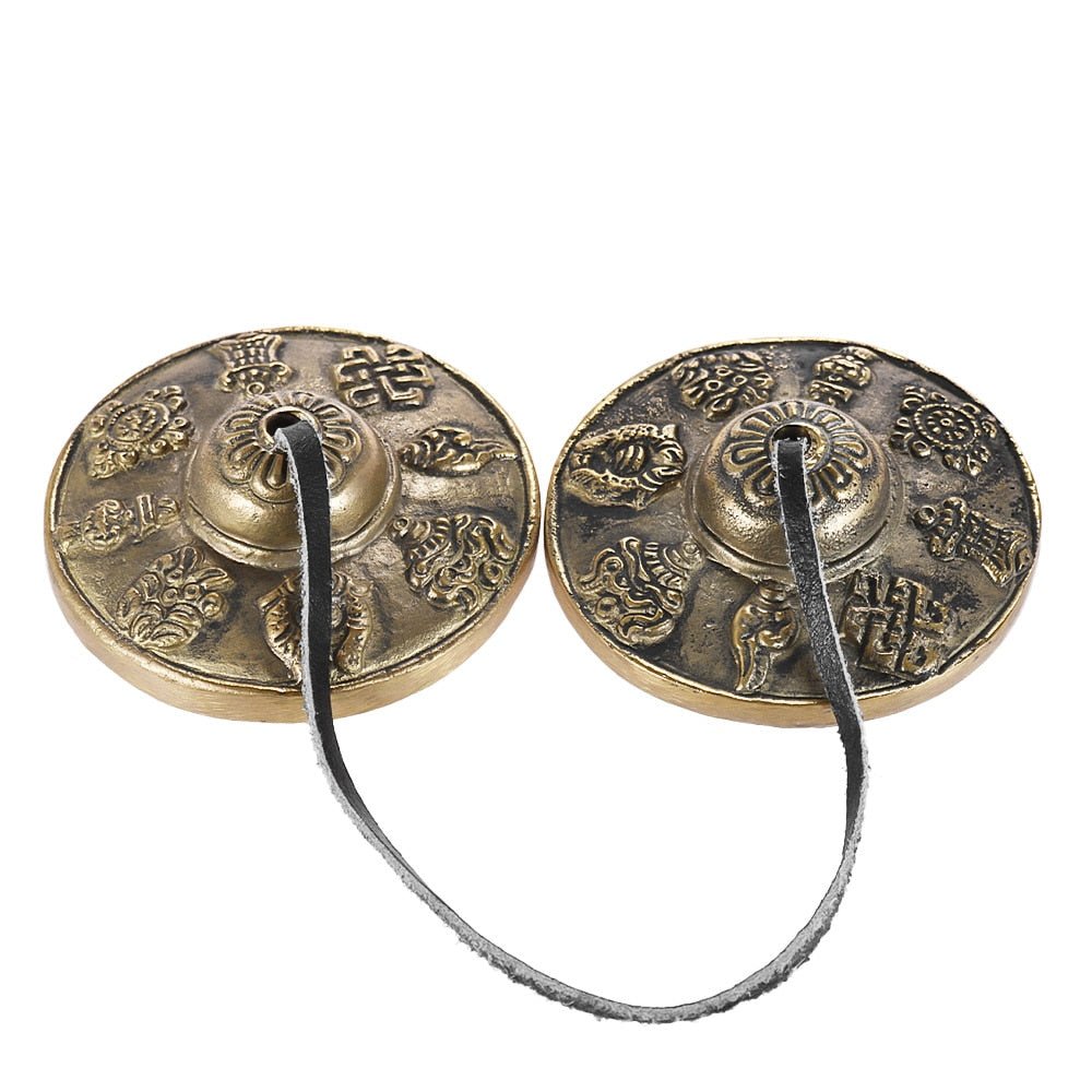 Handcrafted Tibetan Meditation Cymbals