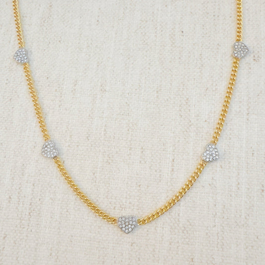 Heartful Rhythm Chain Necklace