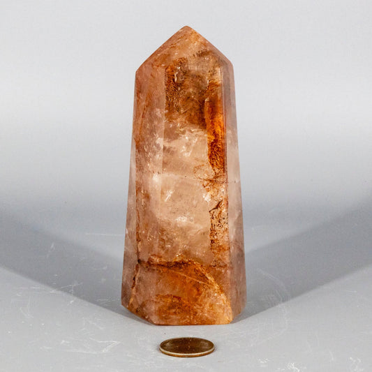 Hematoid "Fire" Quartz Tower