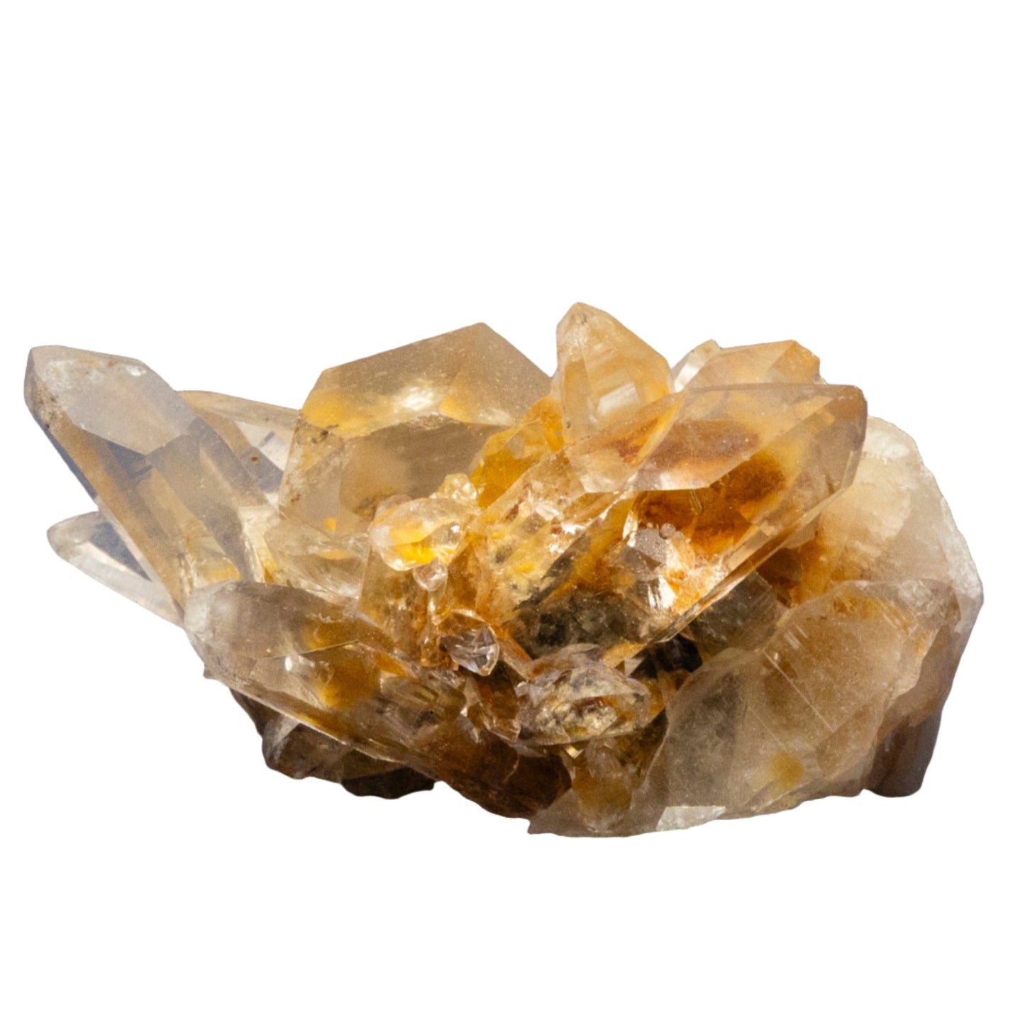 Hematoid Quartz Point Cluster