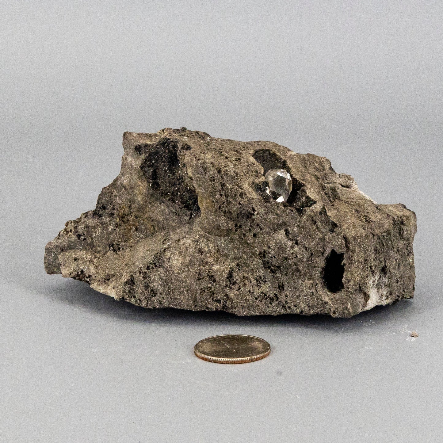 Herkimer Diamond in Matrix Host Rock 1