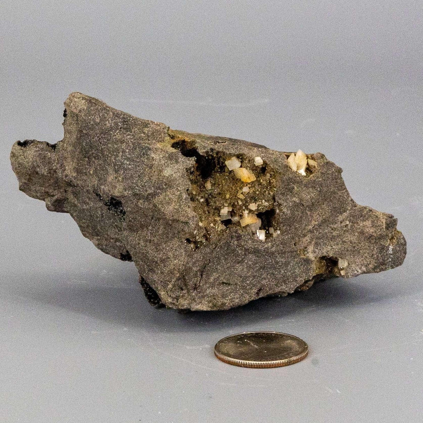 Herkimer Diamond in Matrix Host Rock 3+