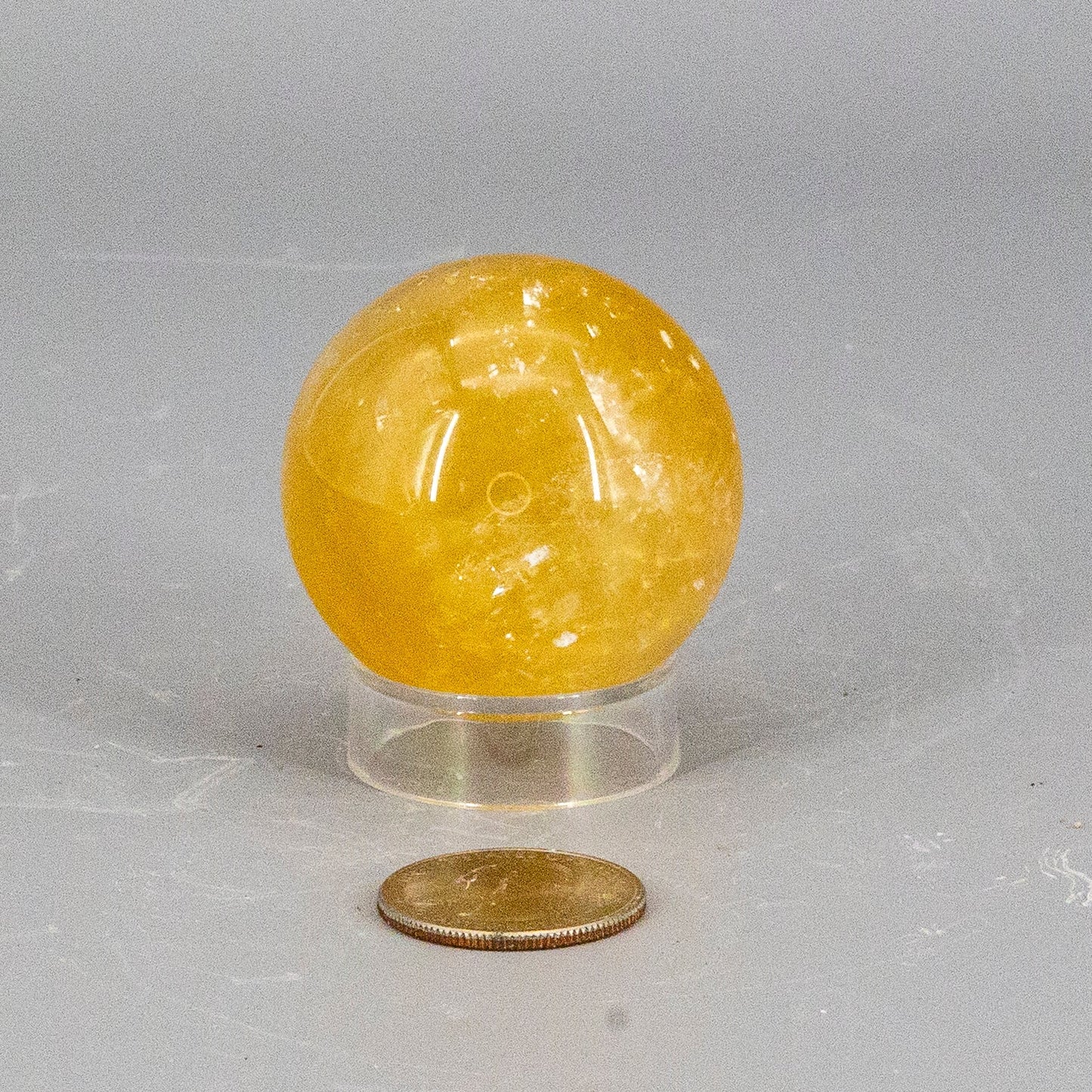 Honey Calcite Sphere 45mm