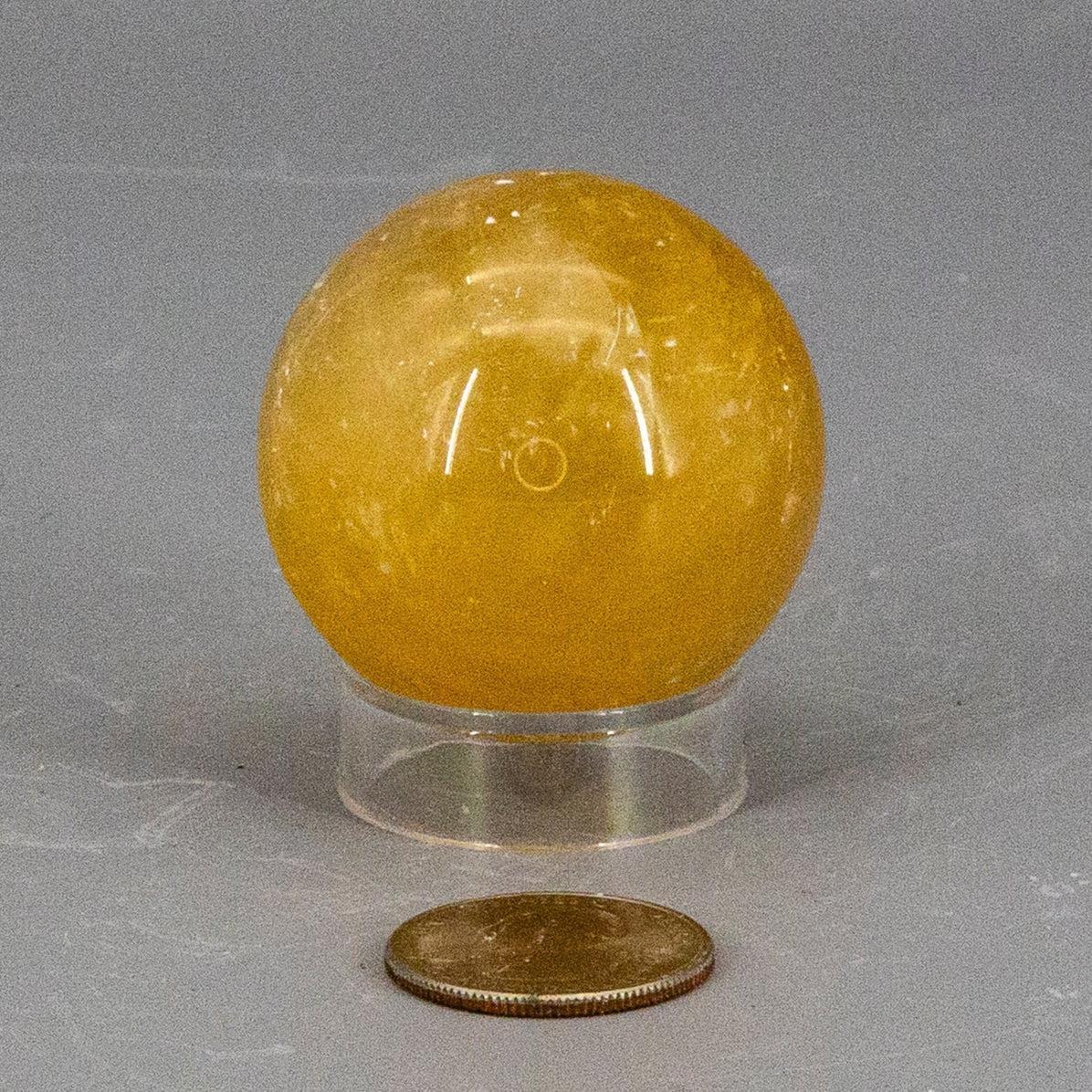 Honey Calcite Sphere 45mm