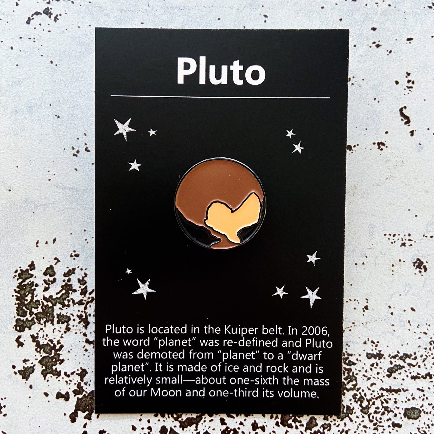 Pluto Enamel Pin