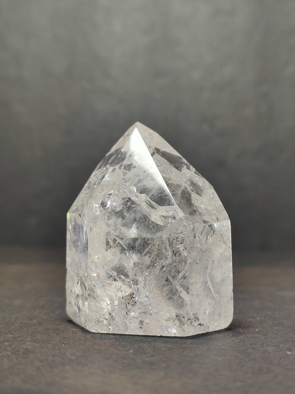 Crackle Quartz Point