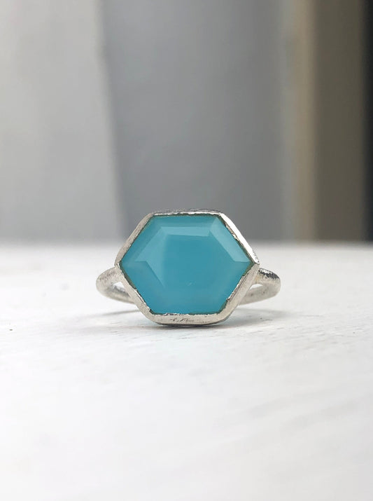 Talia Chalcedony Ring