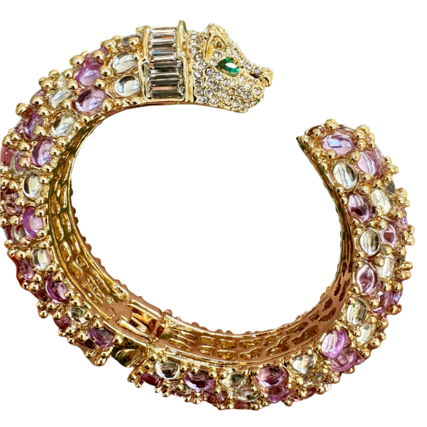 Purple Jewel Panther Bracelet