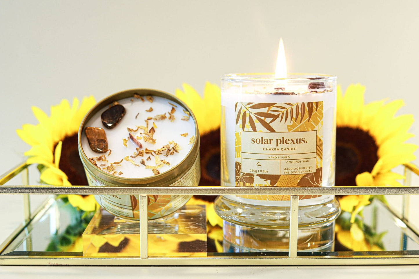 Solar Plexus Luxe Natural Coconut Wax Scented Candle