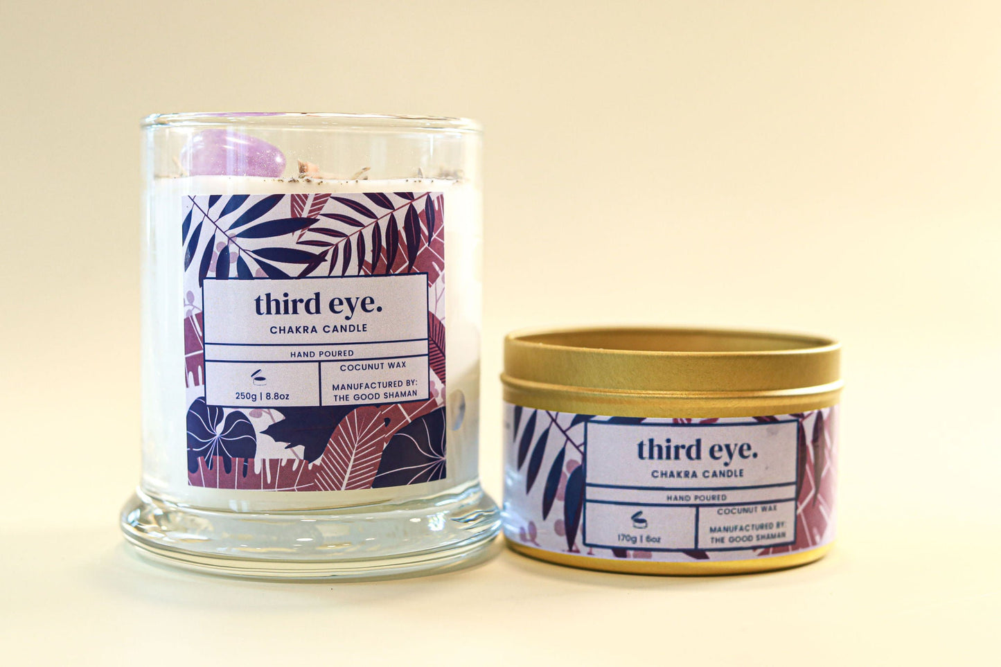 Third Eye Luxe Natural Coconut Wax Chakra Candle