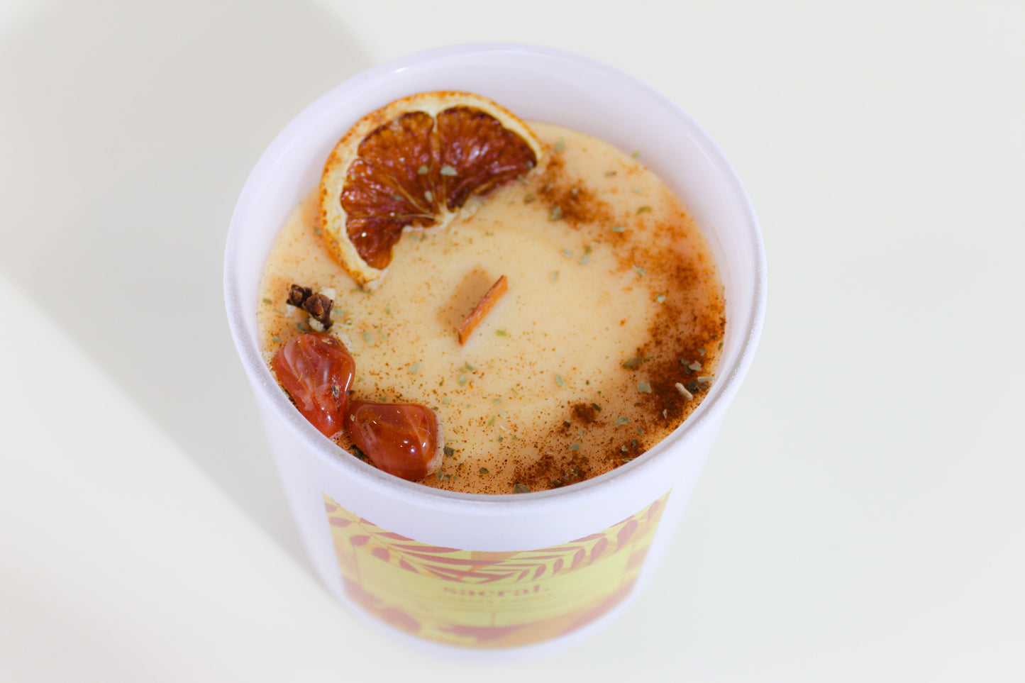 Sacral Chakra Luxe Natural Coconut Wax Scented Candle