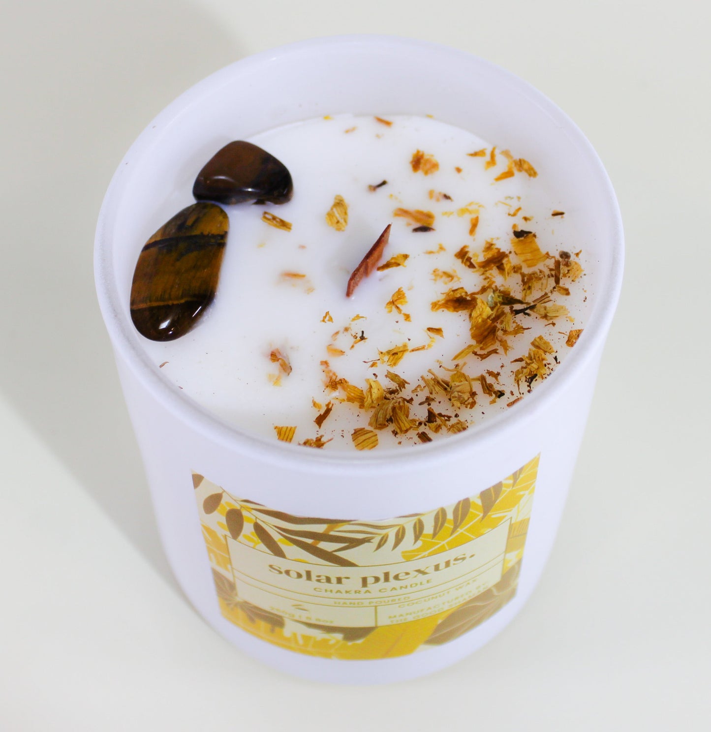 Solar Plexus Luxe Natural Coconut Wax Scented Candle