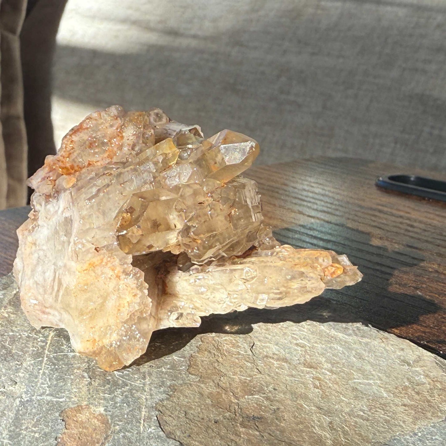 Kundalini Citrine Cavern Cluster ✨🌙🏔️