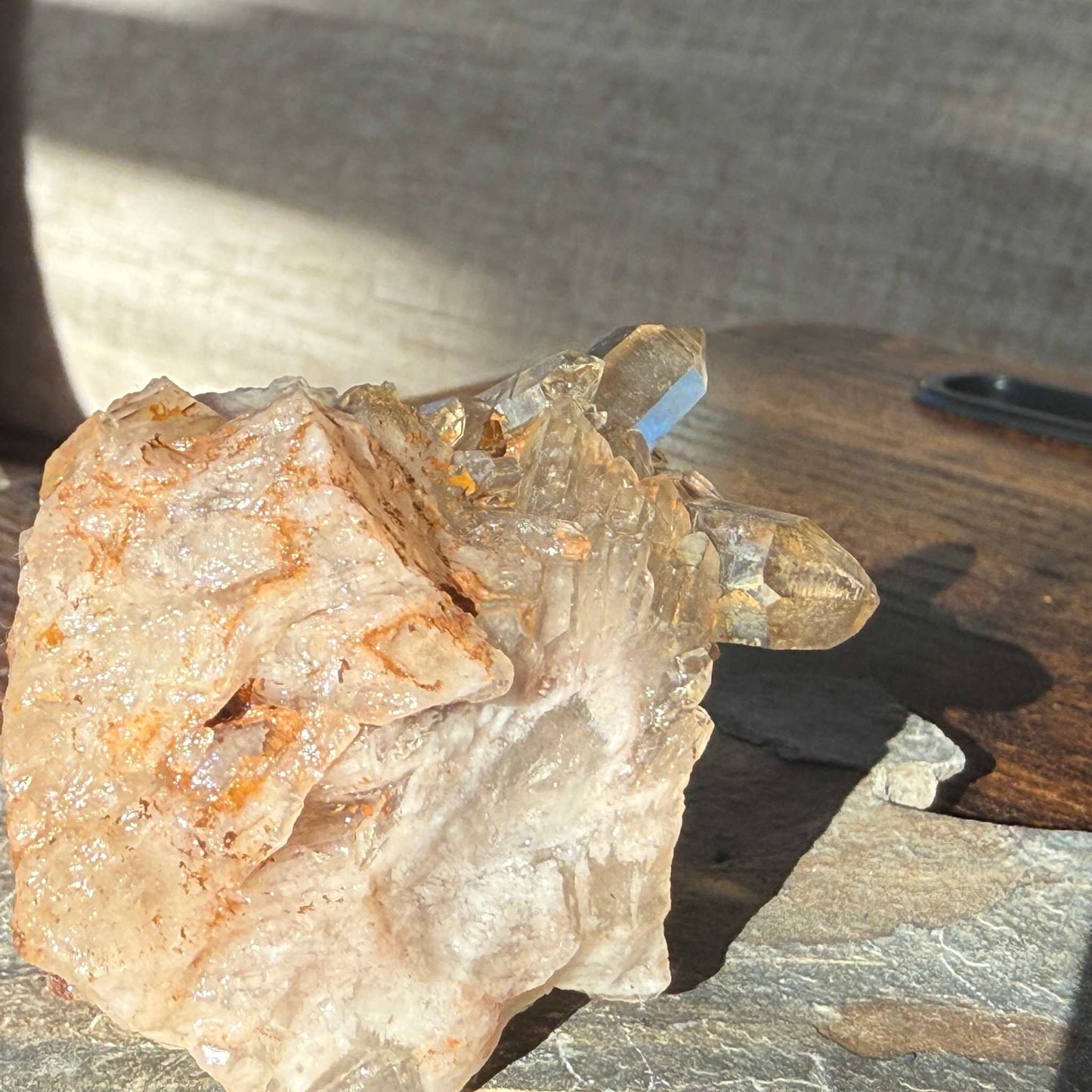 Kundalini Citrine Cavern Cluster ✨🌙🏔️