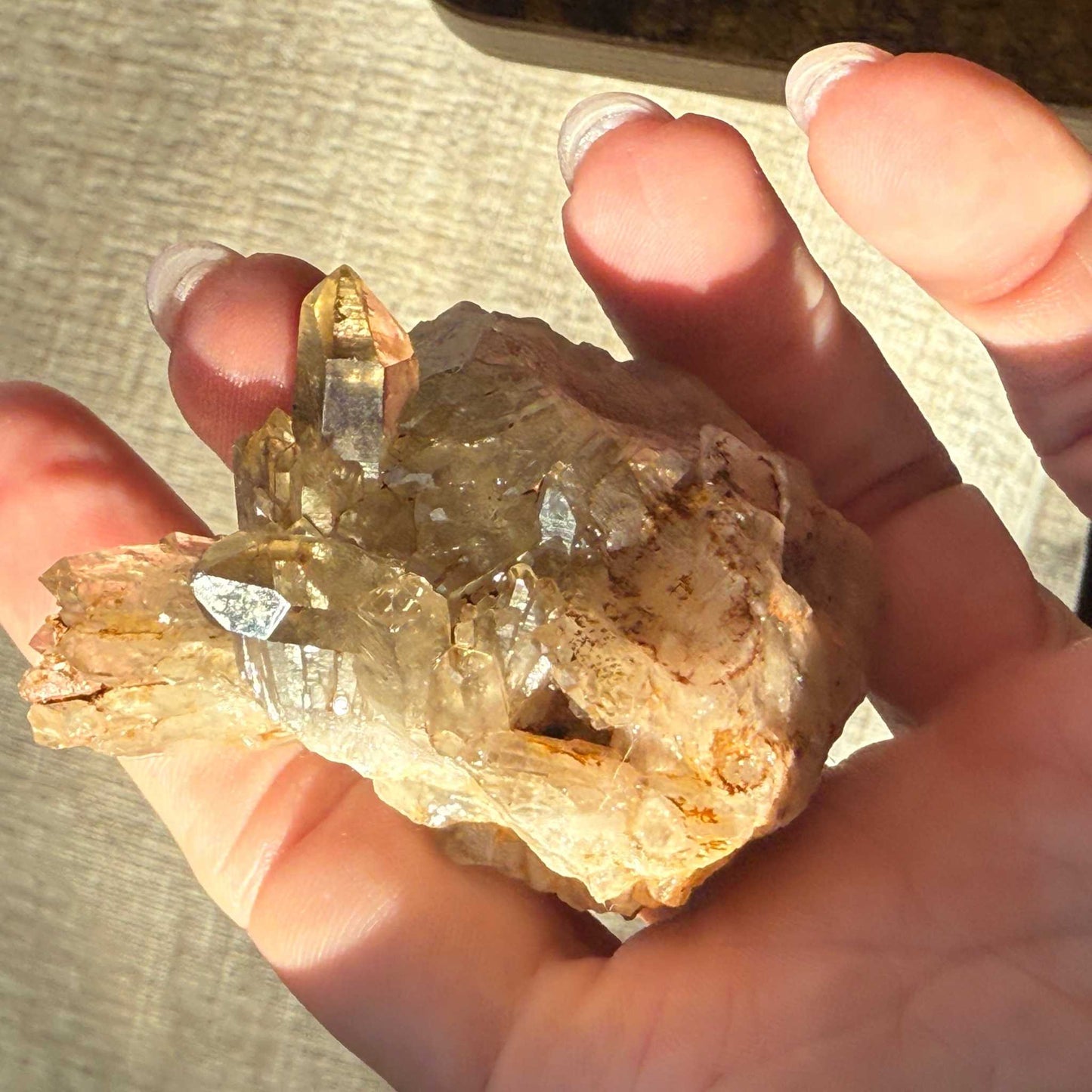 Kundalini Citrine Cavern Cluster ✨🌙🏔️