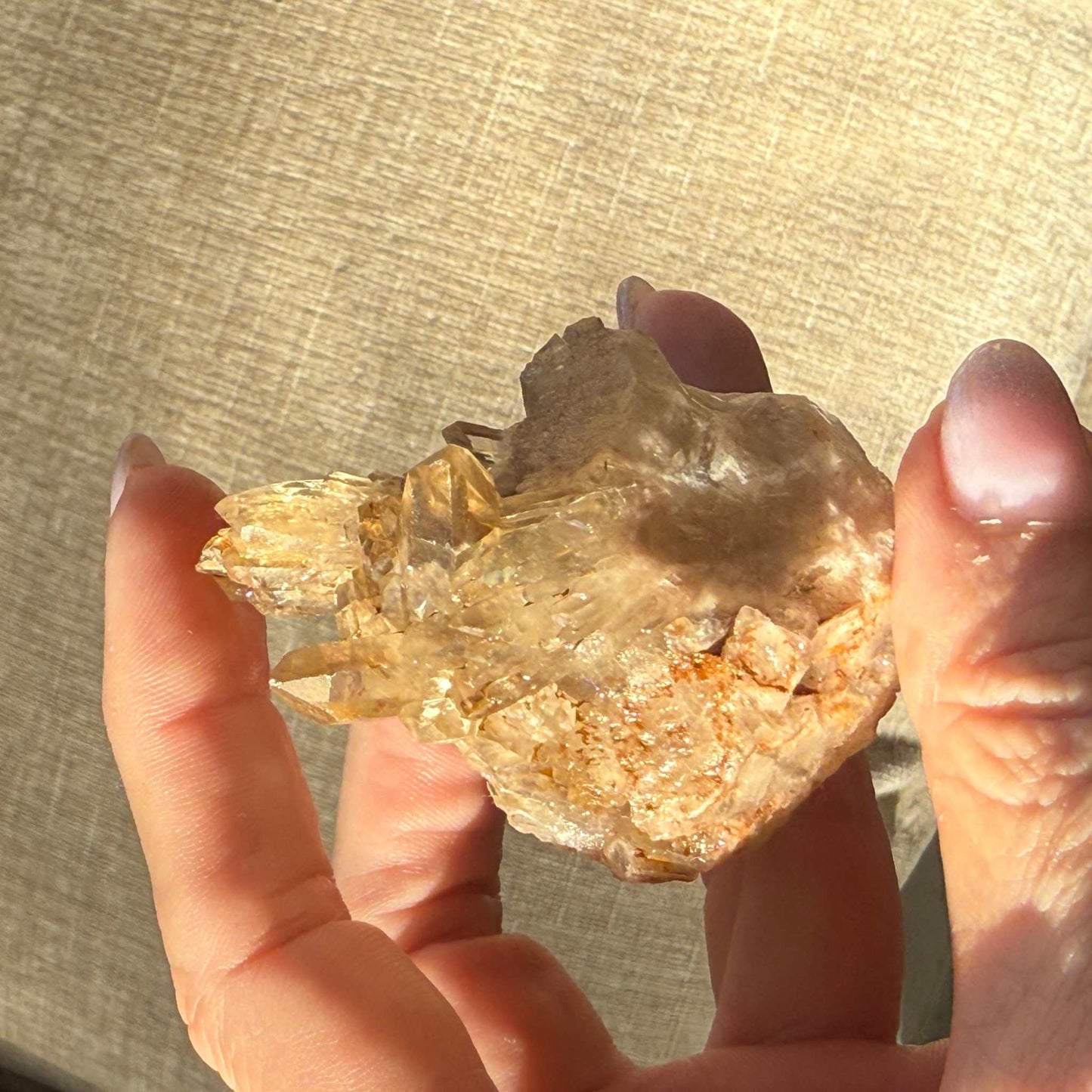 Kundalini Citrine Cavern Cluster ✨🌙🏔️
