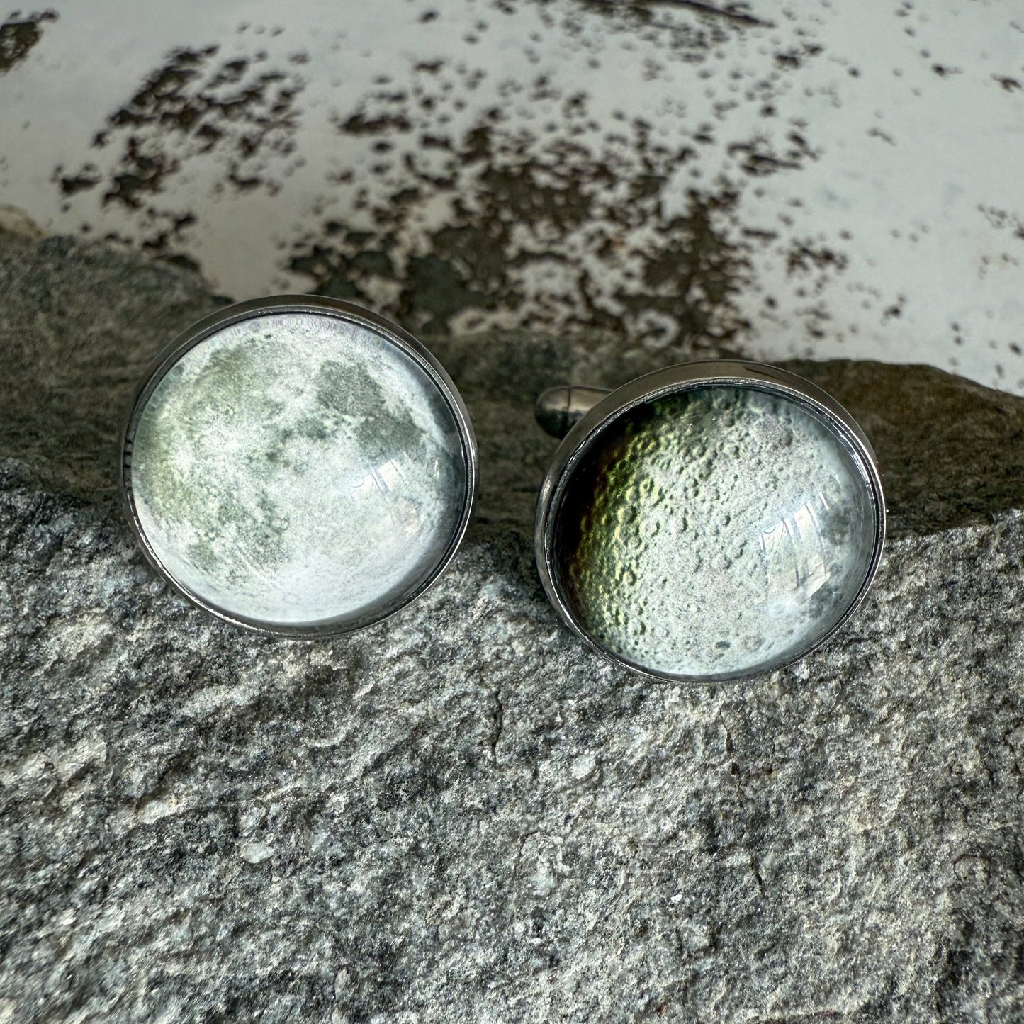 Dark Side of the Moon Cuff Links