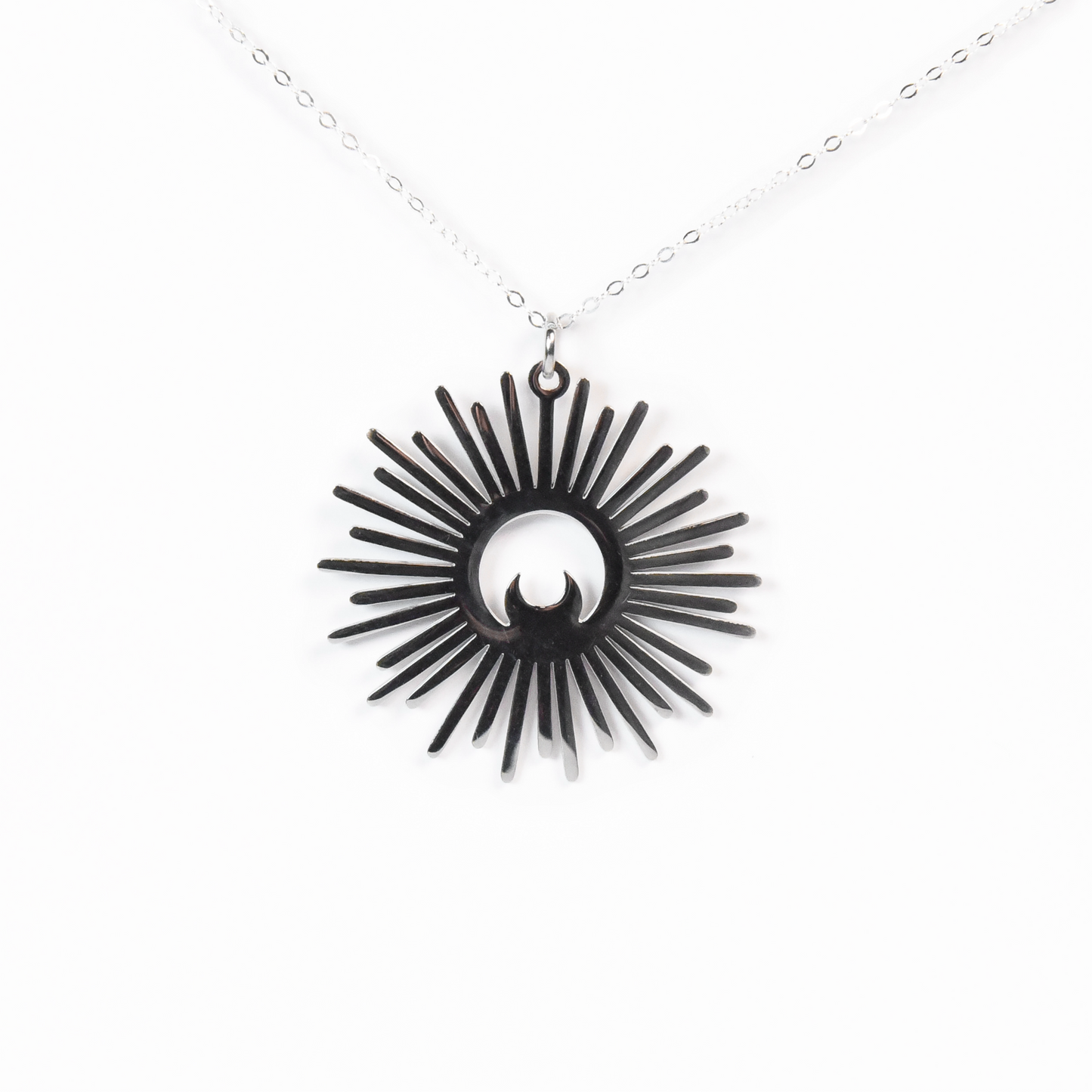 Lunar Nova Celestial Moon Necklace