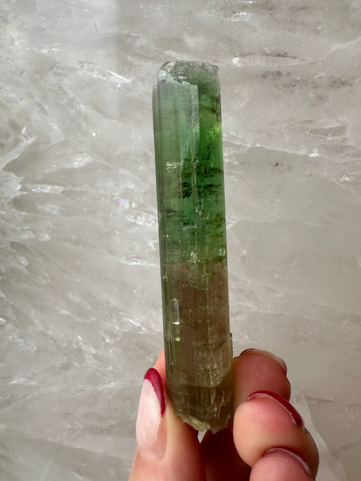 Watermelon Tourmaline Paprok, Nuristan, Afghanistan