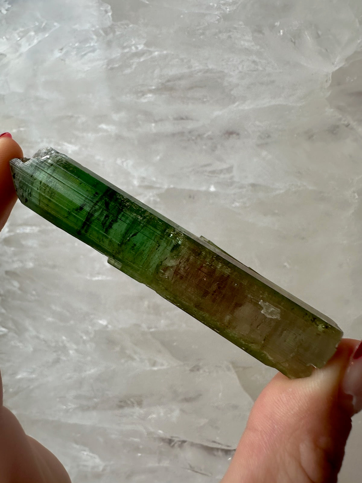 Watermelon Tourmaline Paprok, Nuristan, Afghanistan