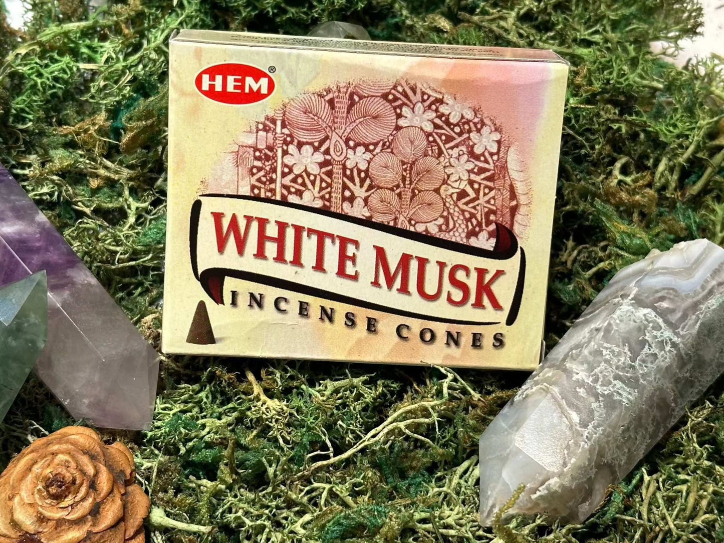 Incense Cones - White Musk