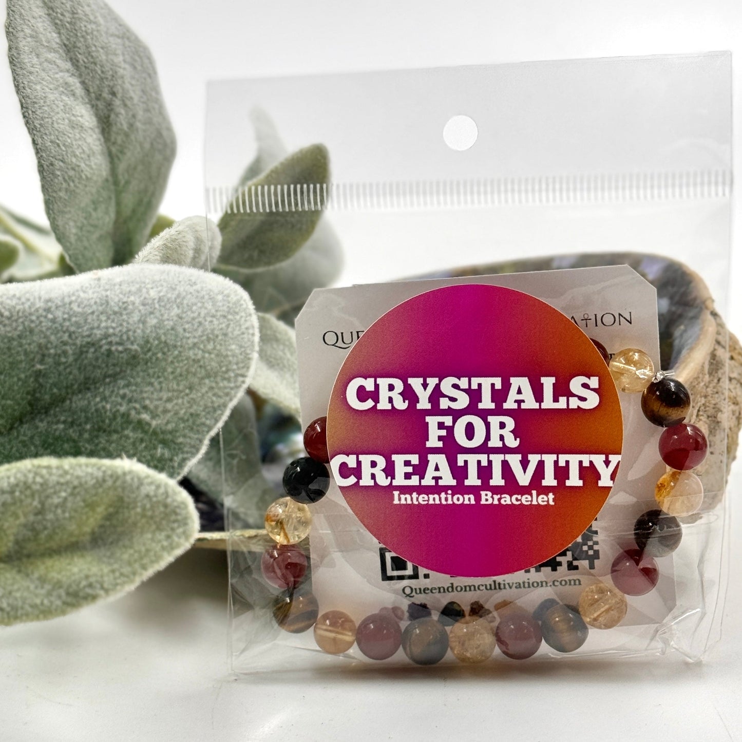 Crystals for Creativity Stretch Bracelet (8mm)