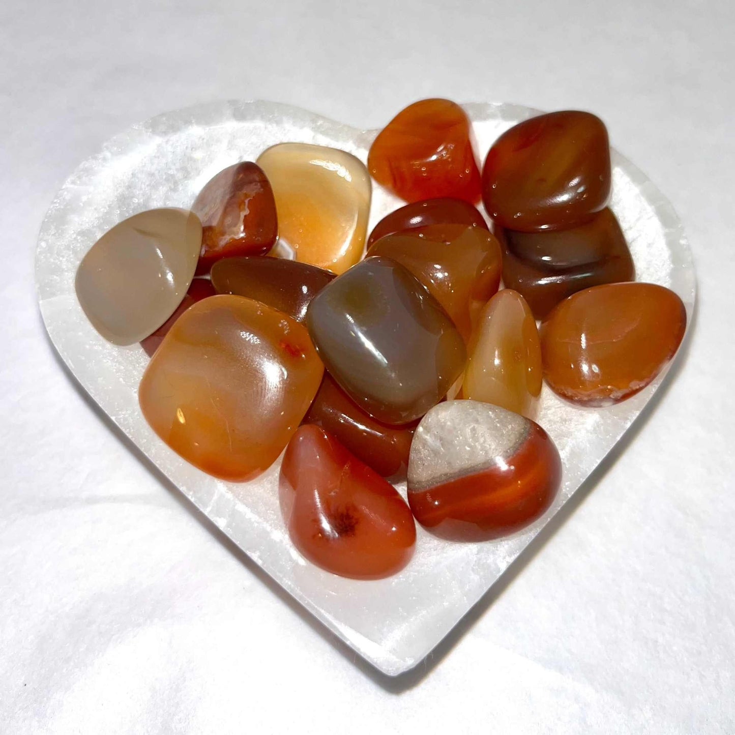 Carnelian Tumbled Pocket Stone