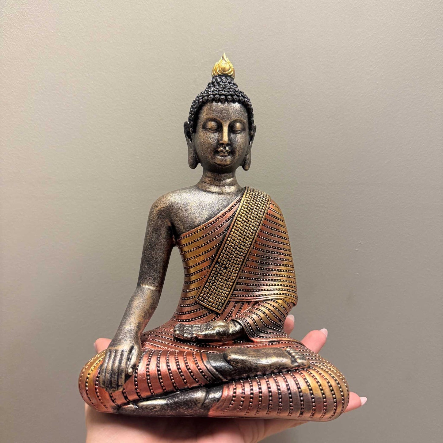 8" Buddha in Red - Protection