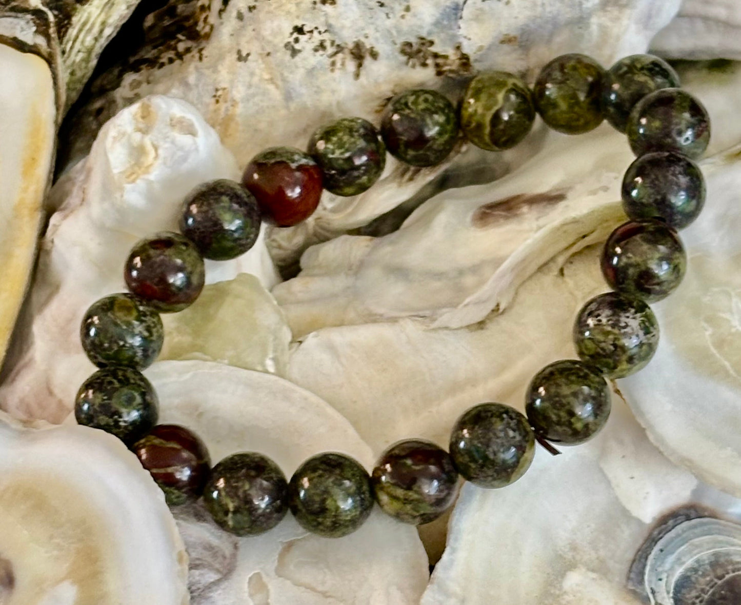 Dragon Bloodstone Bracelet – Courage, Vitality & Empowered Protection