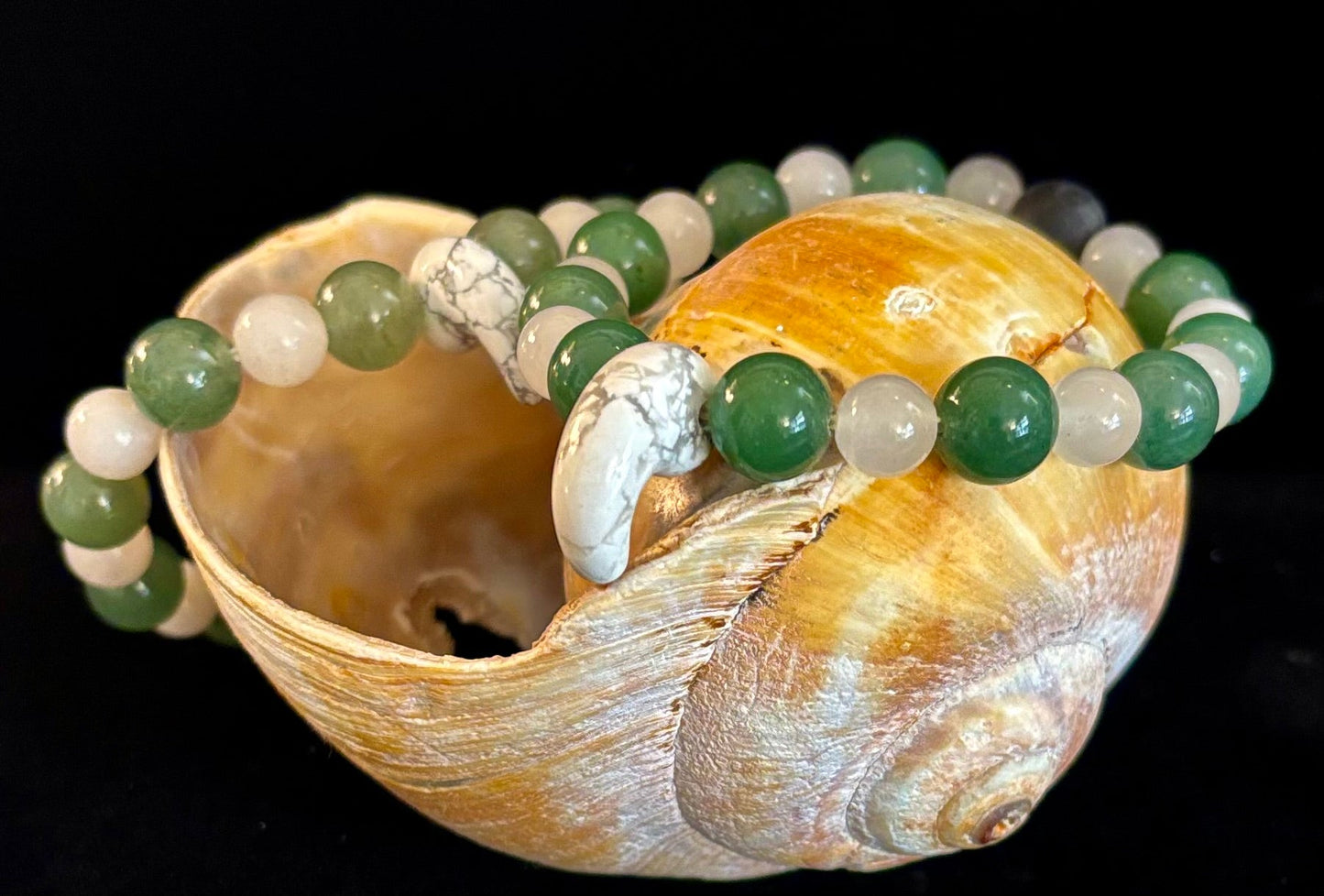 🌿 "Balance & Boldness" Natural Gemstone Bracelet – 10mm Beads | Handmade in the USA