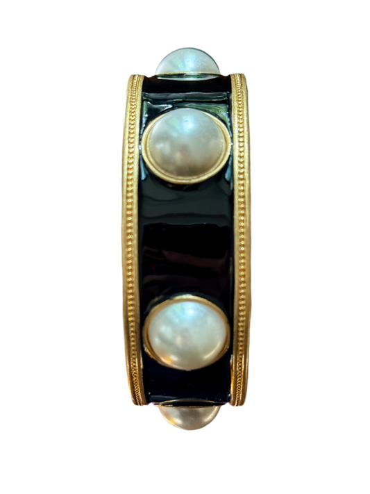 Coco Enamel Bangle