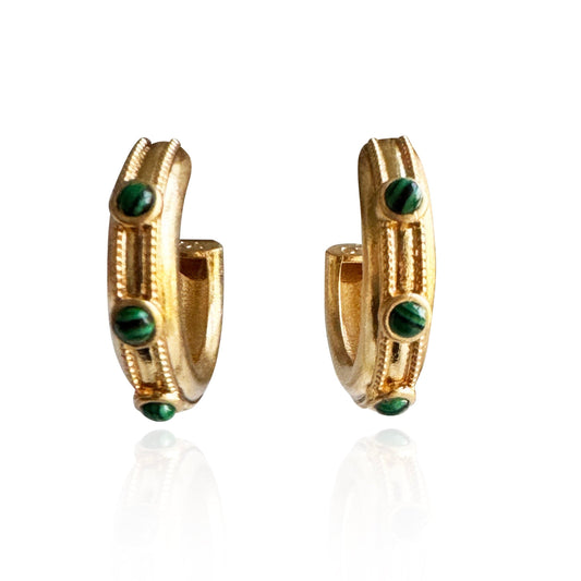 Olivia Gold Hoop Earring