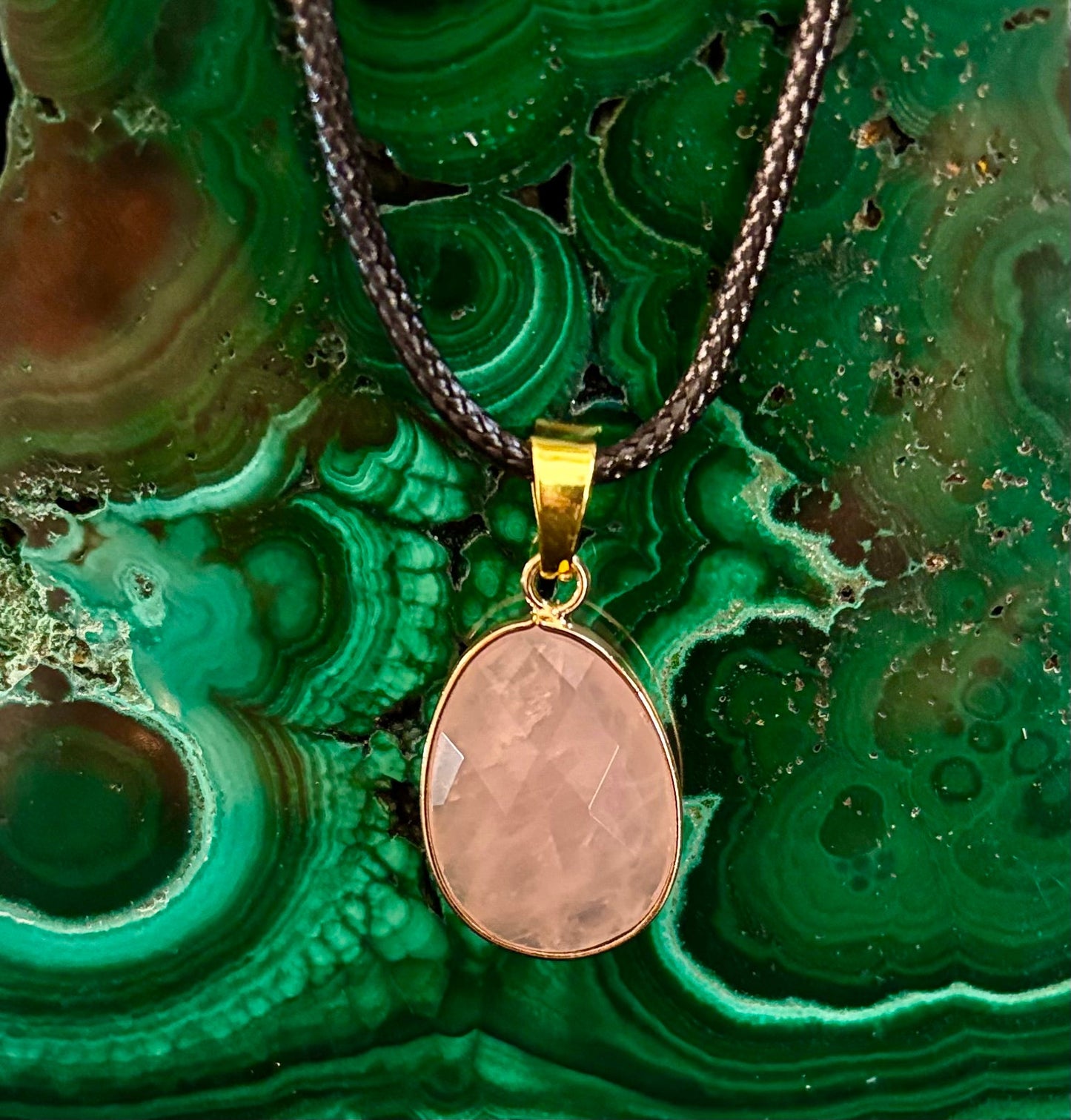 Crystal Drop Necklace – 1 inch Teardrop Pendant (Made in Australia)