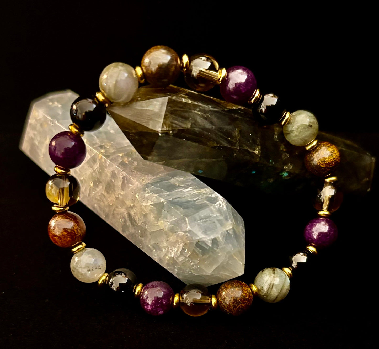 Mystic Energy Natural Stone Bracelet (Small to Medium Wrists)